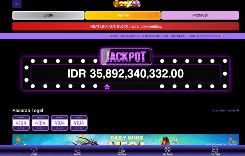 OKE66 Rahasia Jackpot Mewah Dalam Hitungan Menit