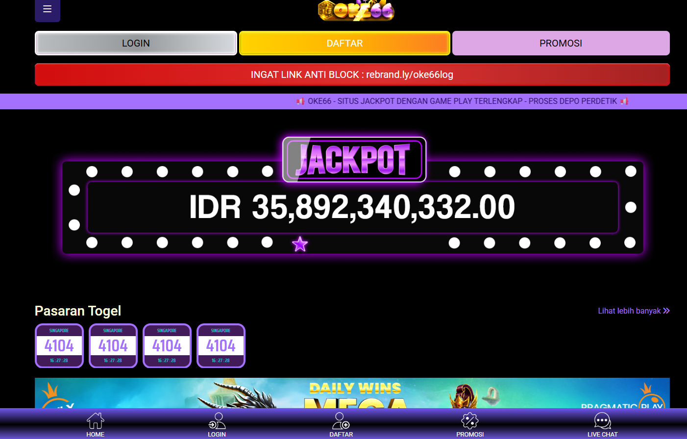 OKE66 Rahasia Jackpot Mewah Dalam Hitungan Menit